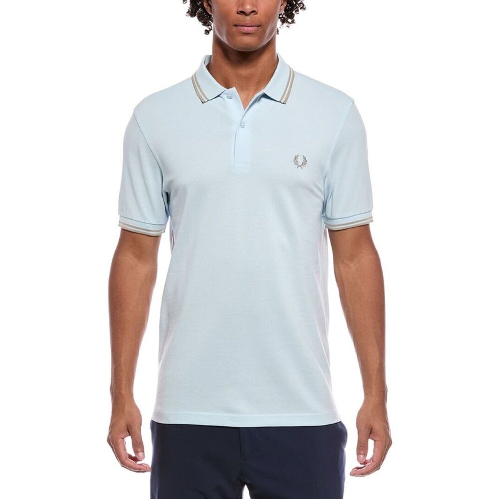 Fred Perry Mens  Woven Polo